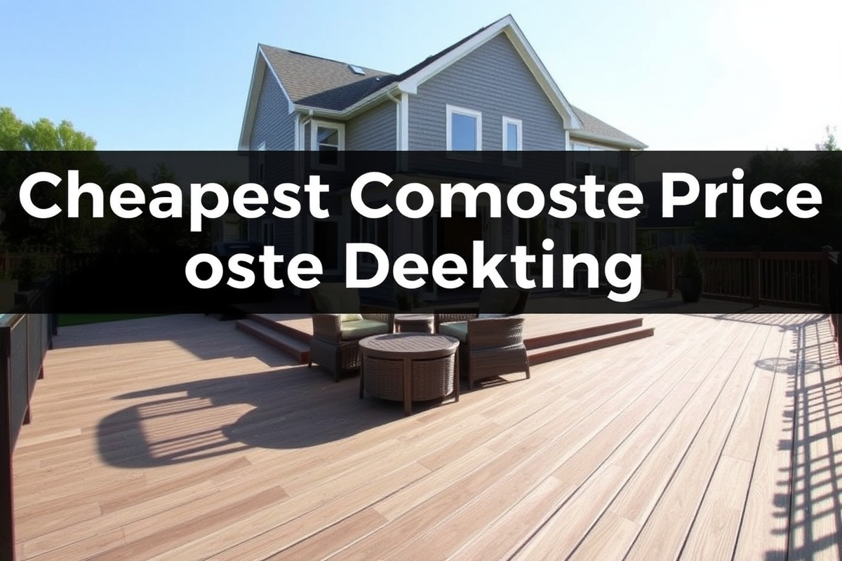 Comparative Analysis of Cheapest Composite Decking Prices Across Leading Brands