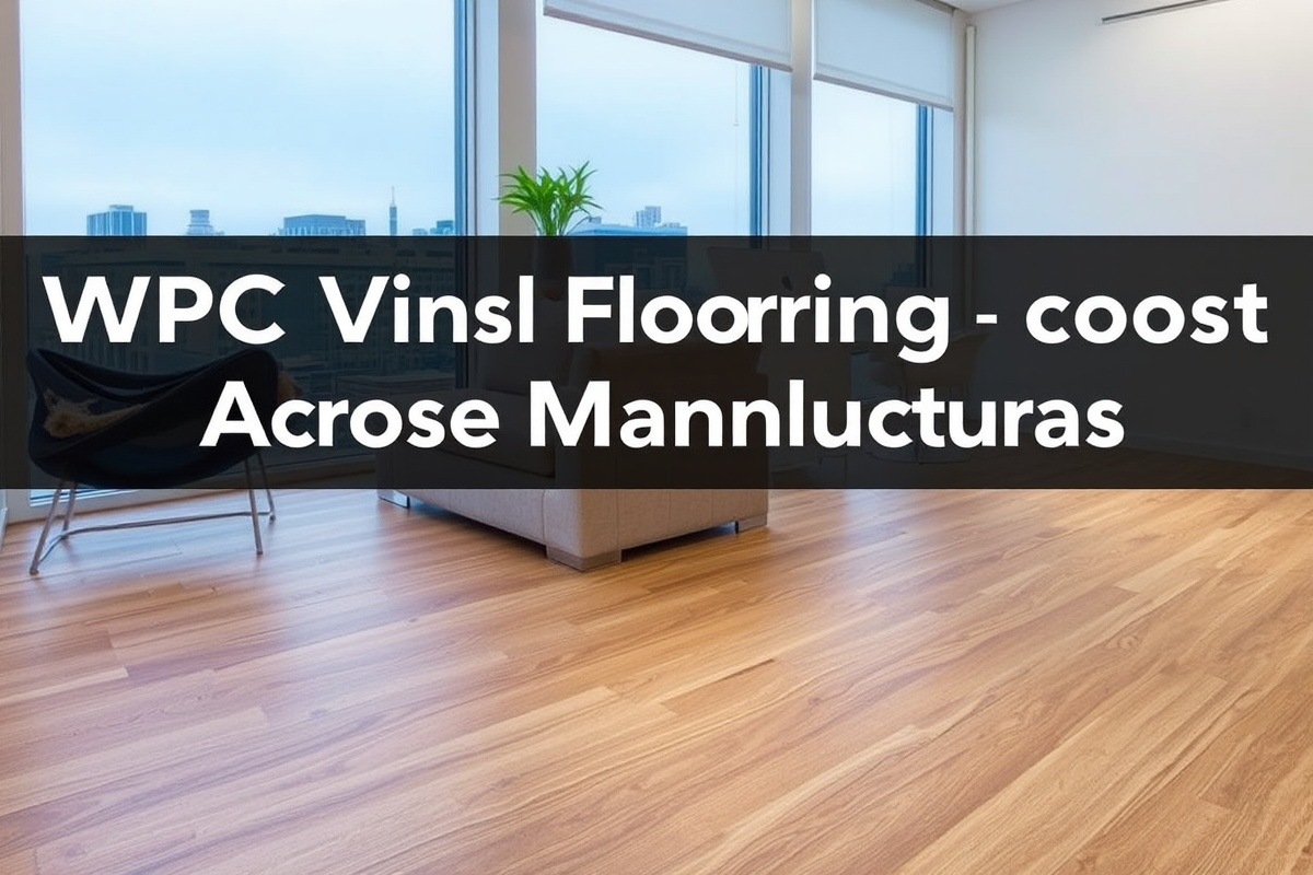 Comparative Study on WPC Vinyl Flooring Costs Across Manufacturers