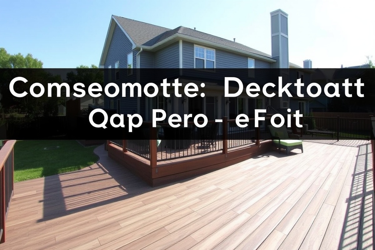 Comparing Composite Decking Costs: Per Square Foot Installed vs. Traditional Options