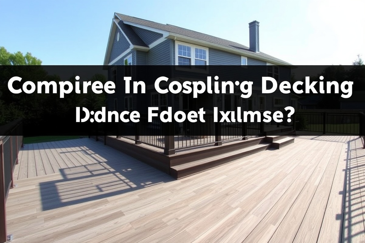 Comparing Composite Decking Materials: Which One Suits Your Needs?