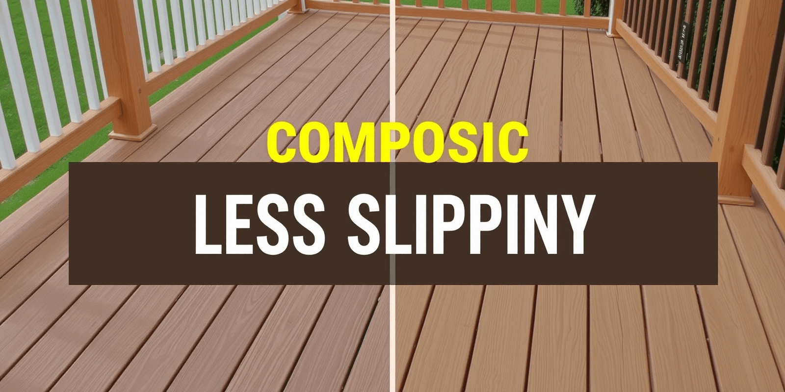 Comparing Slip Resistance: Composite Decking vs. Traditional Wooden Decks