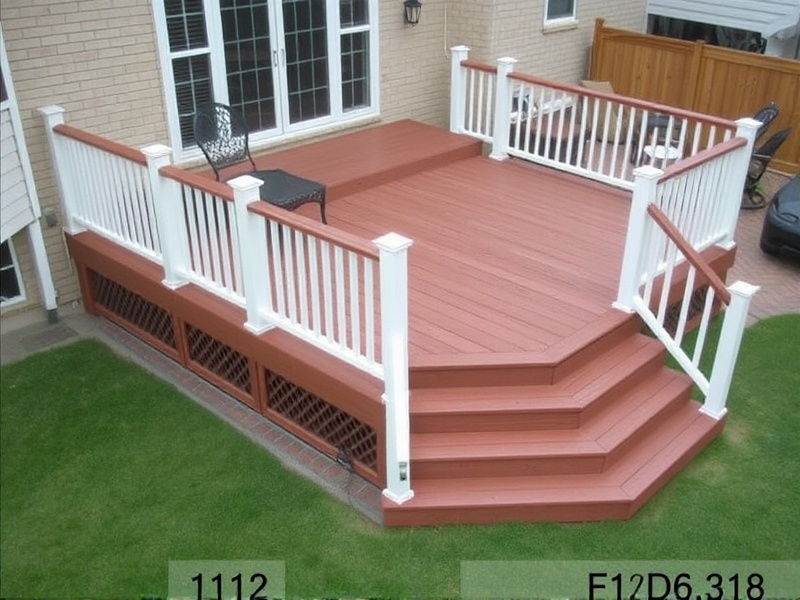 composite deck dimensions