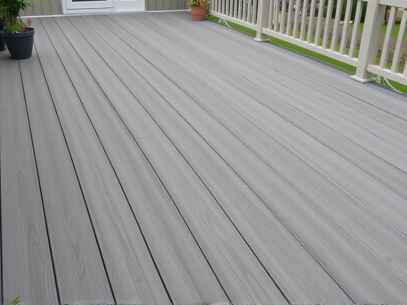 composite decking 3.6 m grey