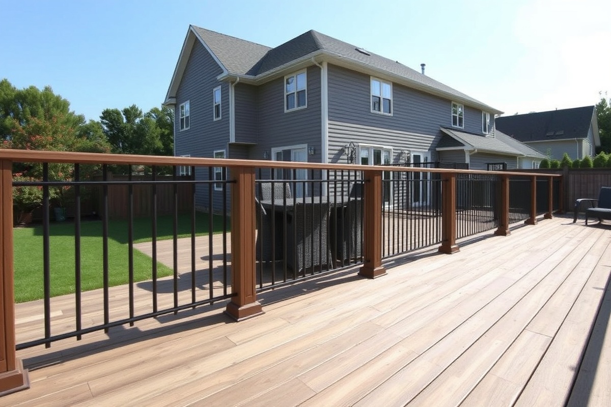 composite decking 3mm hidden fasteners
