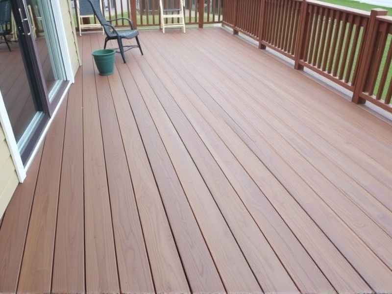 composite decking after 5 years