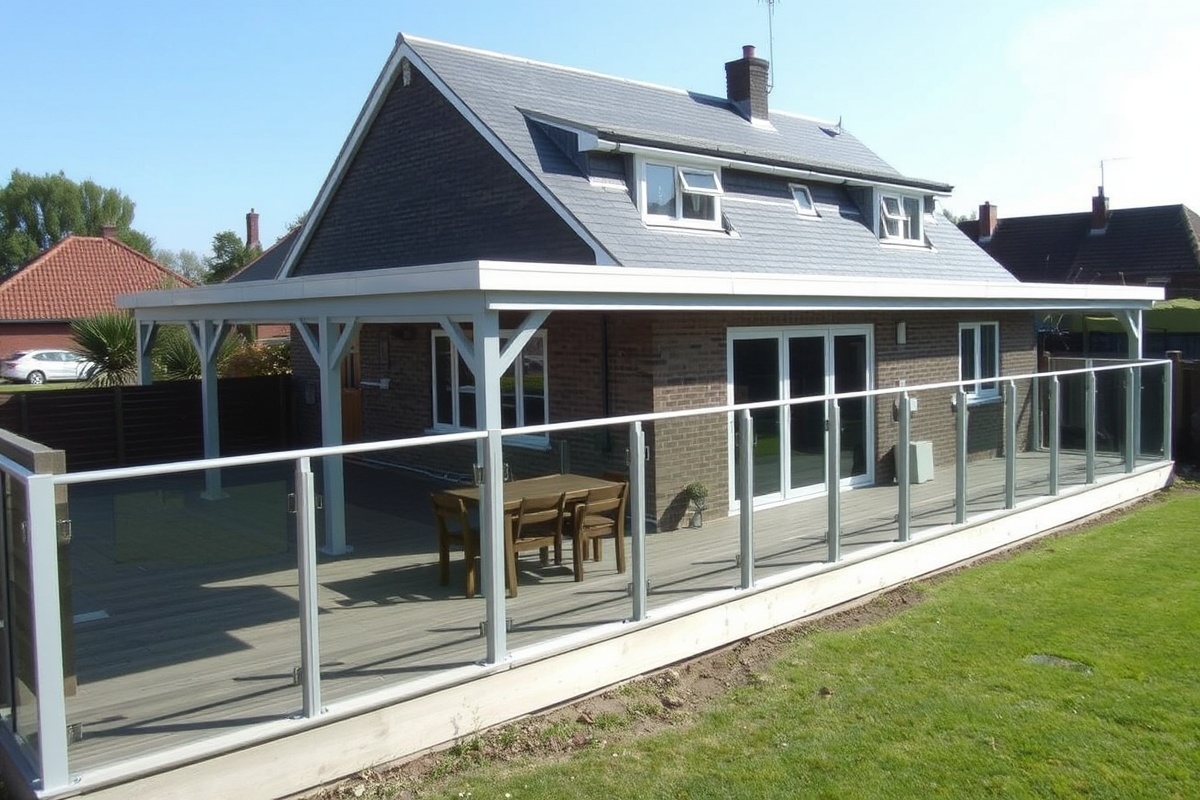 composite decking aluminium joists