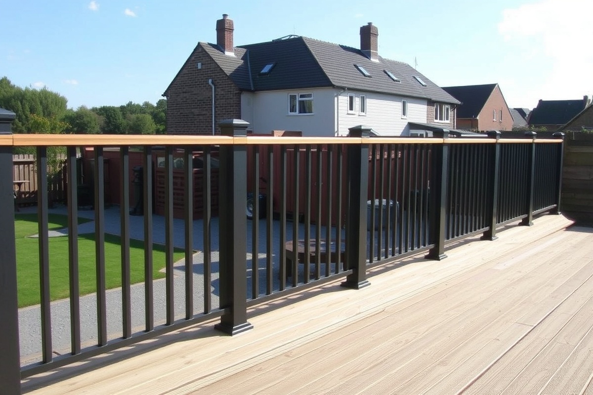 composite decking and balustrades