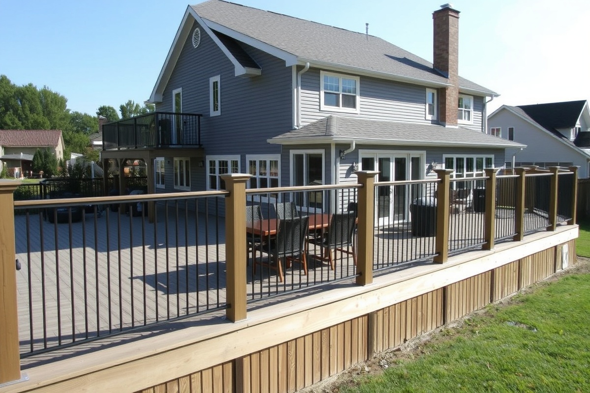 composite decking and joists
