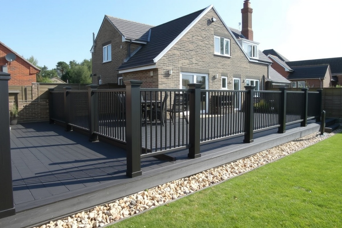 composite decking anthracite