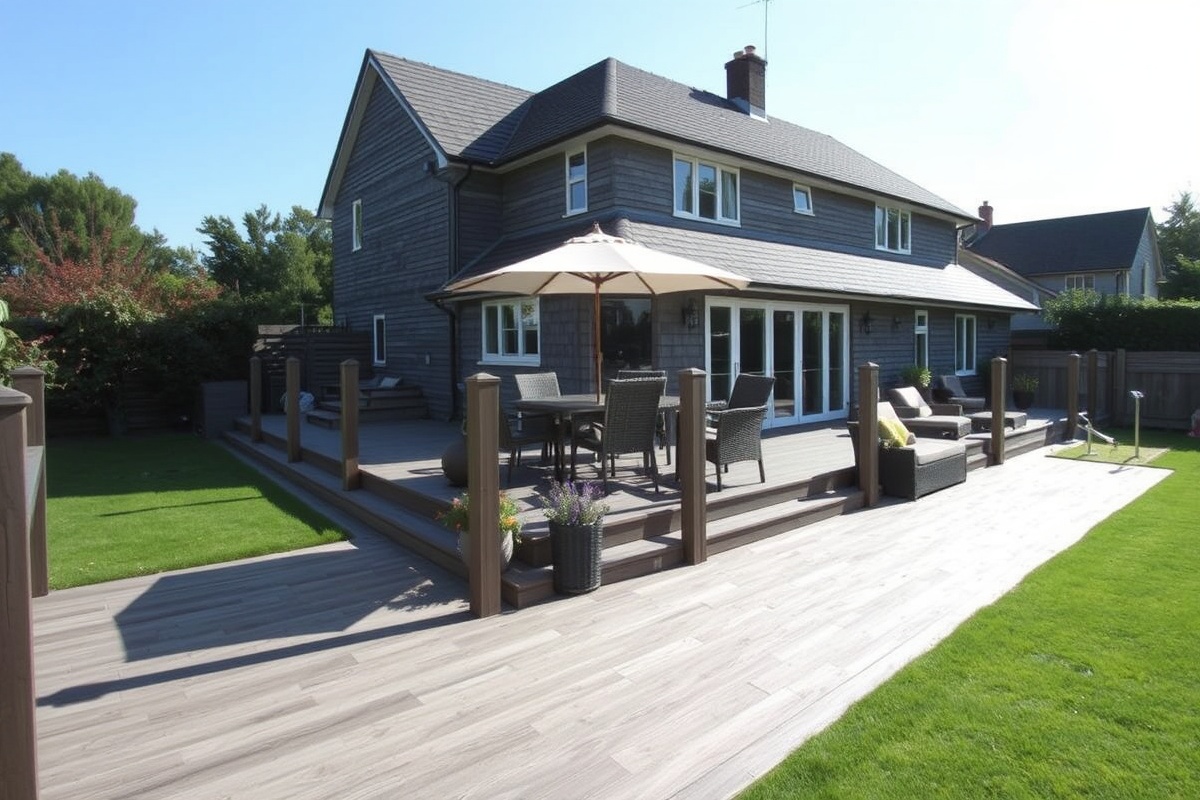 composite decking ash