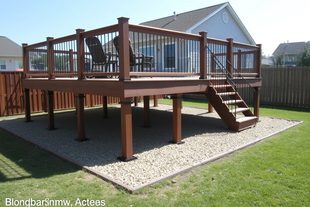 composite decking bearers