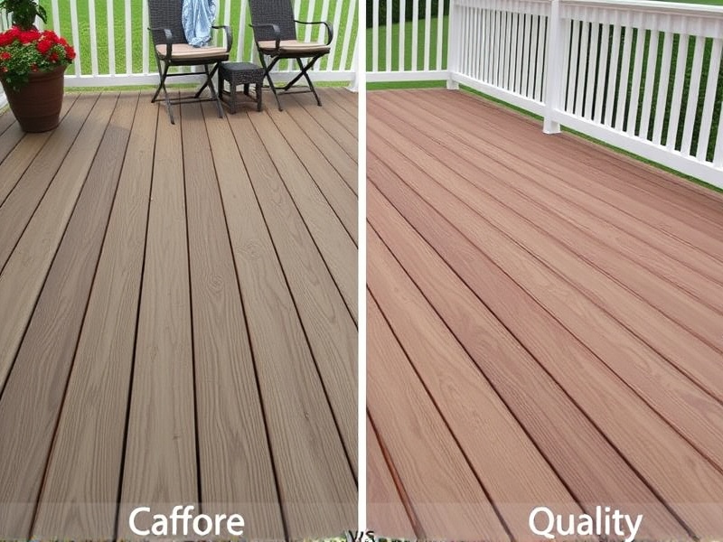 Composite Decking Brand Showdown: Cost vs. Quality