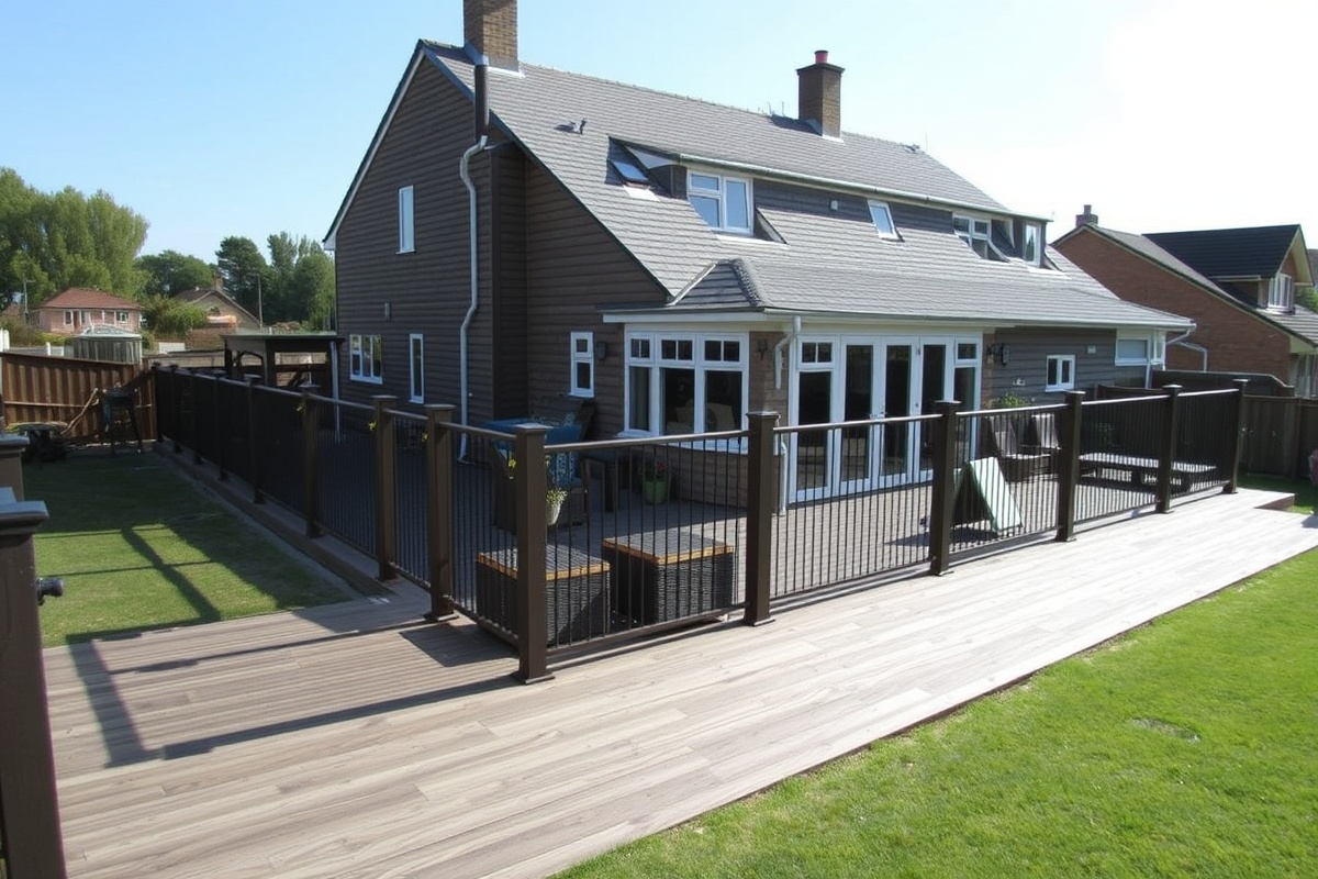 composite decking builders warehouse