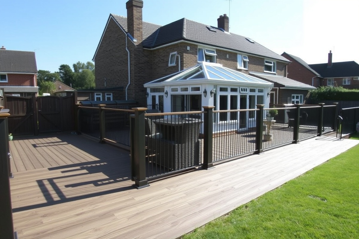 composite decking burton