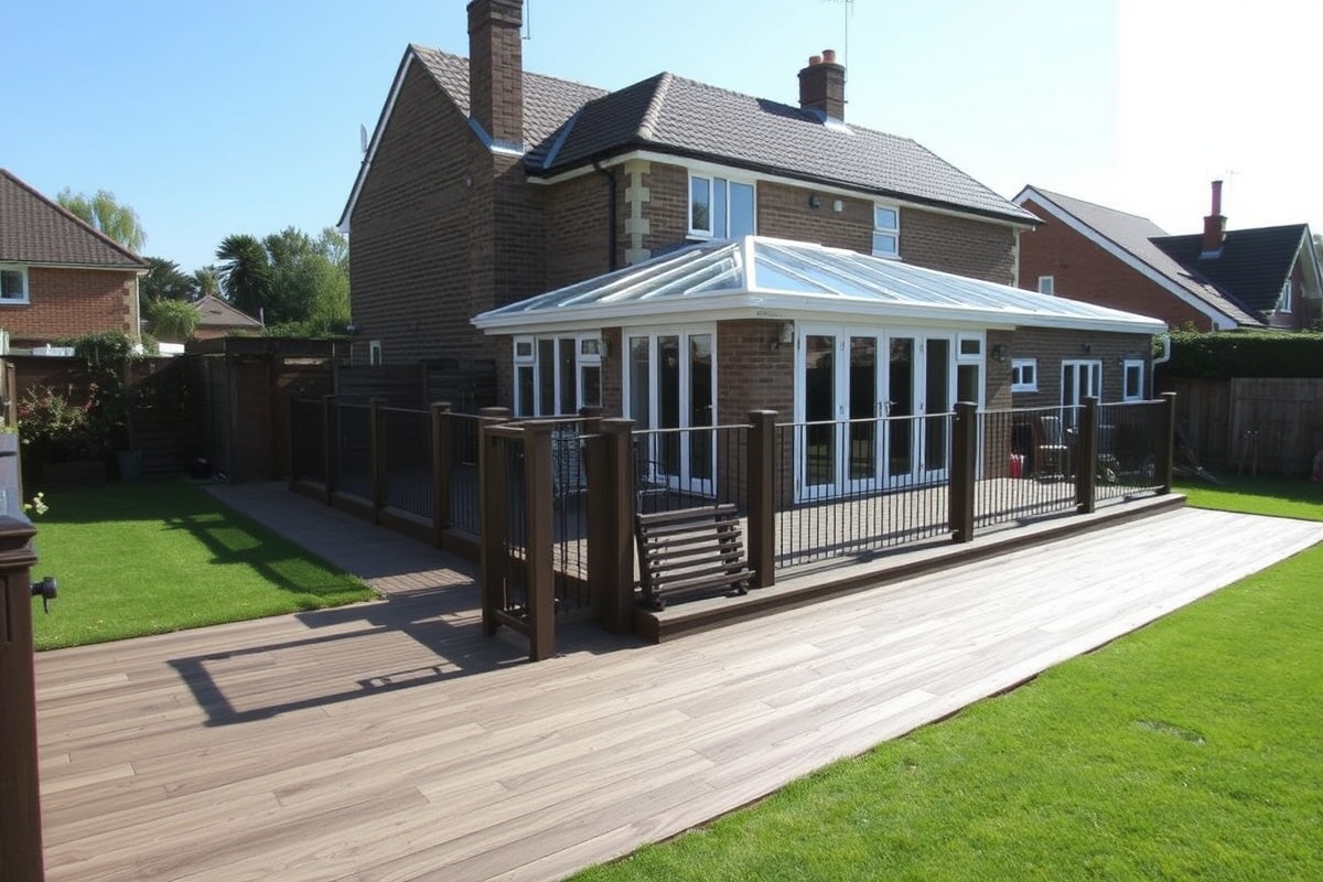 composite decking clearance sale uk