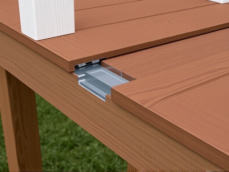 composite decking clip system