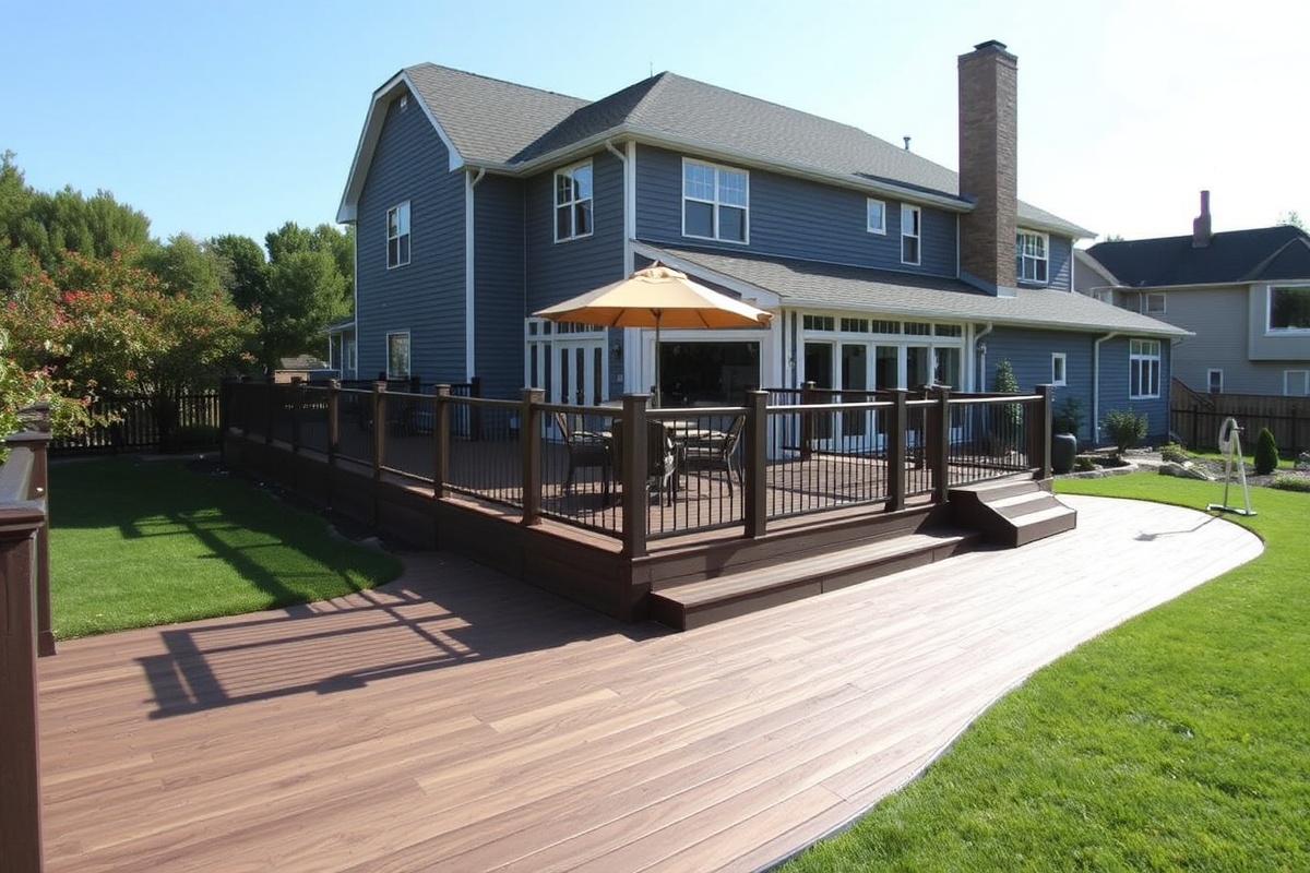 composite decking colors home depot