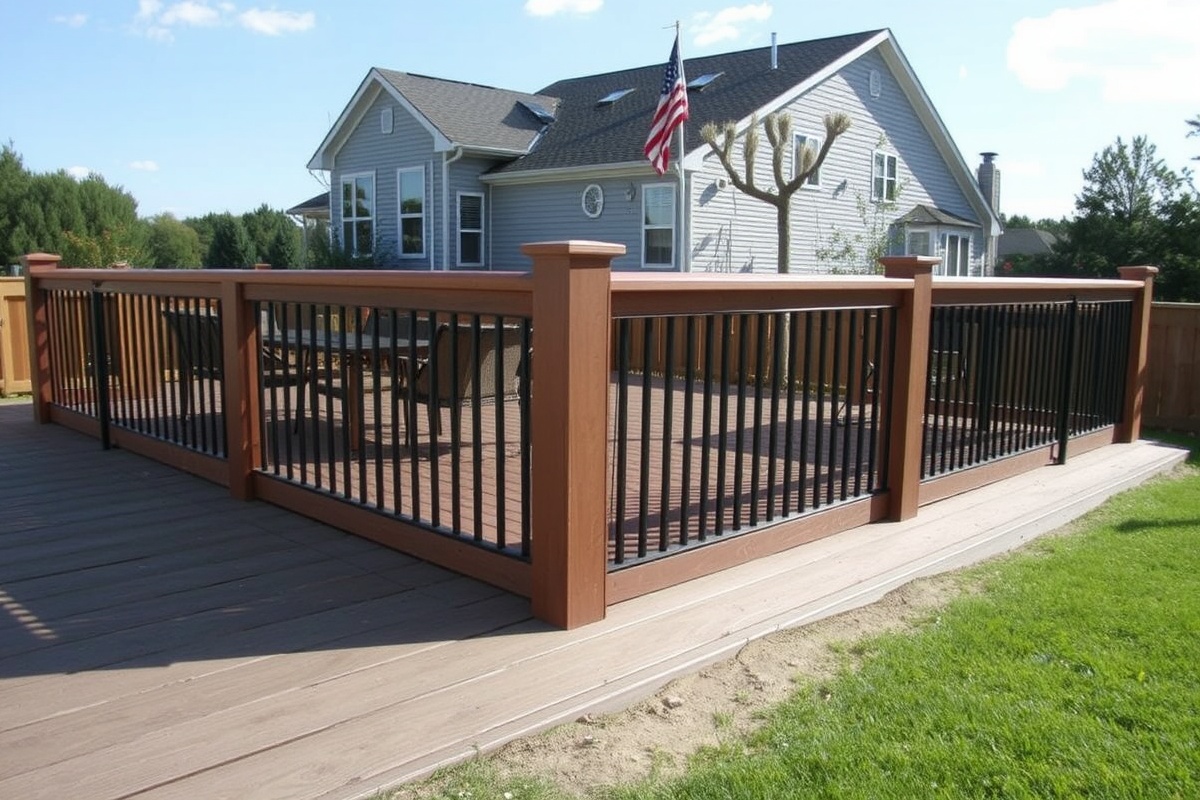composite decking corner trim