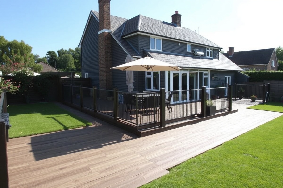 composite decking cost per sqm
