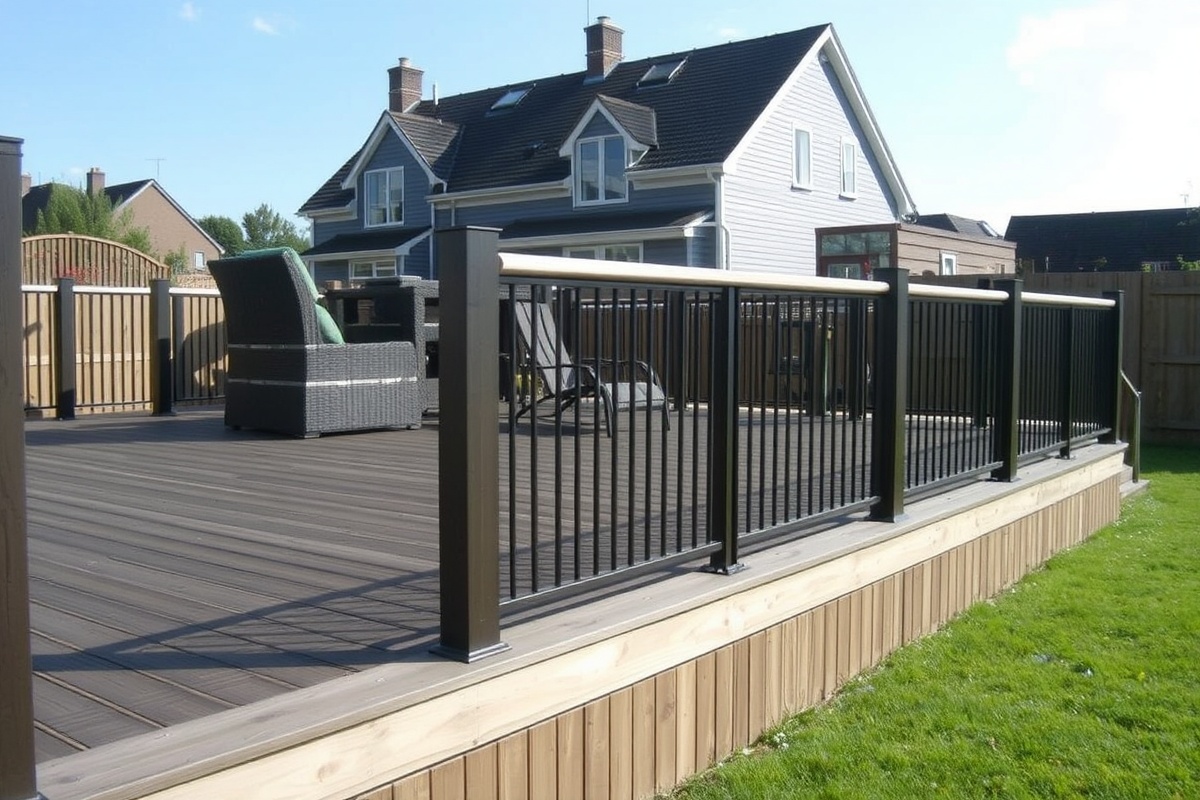 composite decking edge