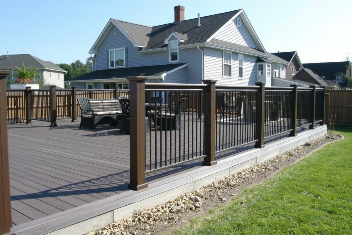 composite decking edging