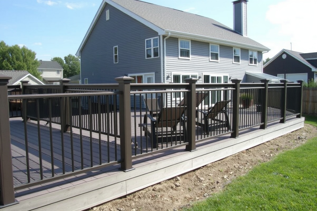 composite decking fascia installation