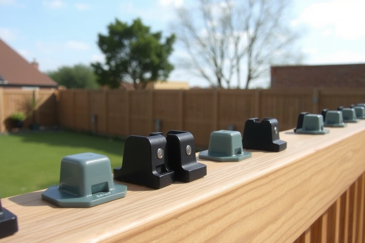 composite decking fixing clips
