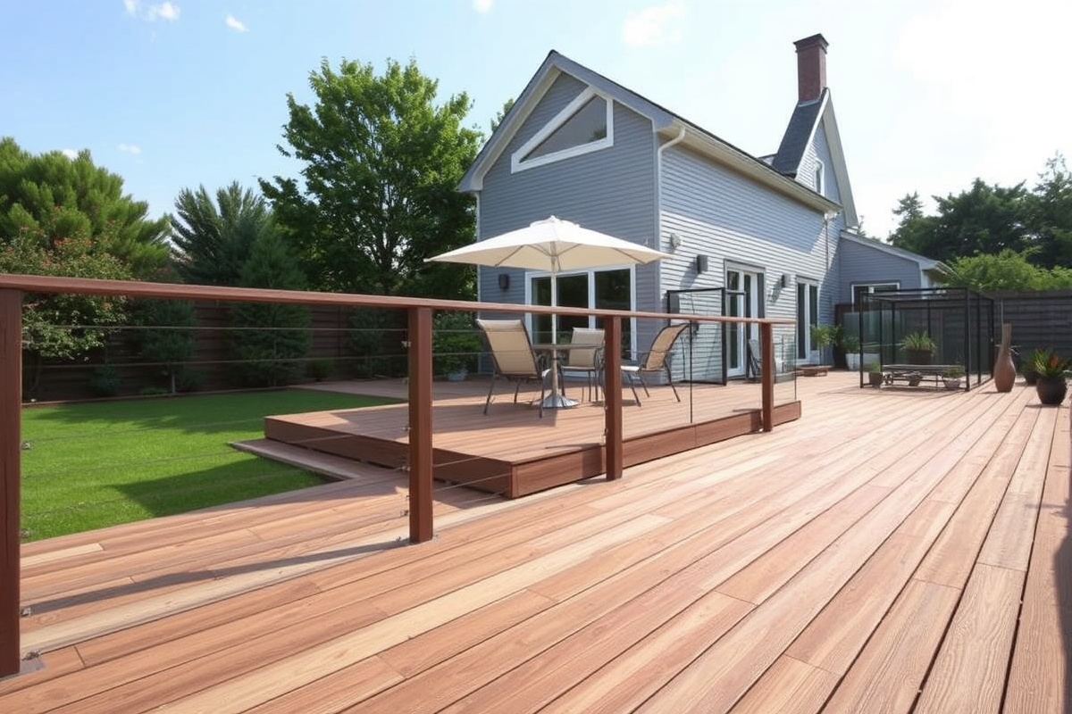 composite decking floor