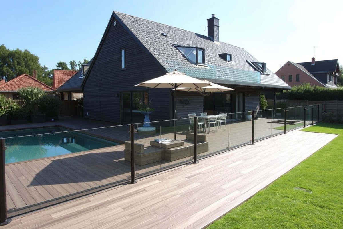 composite decking for export projects