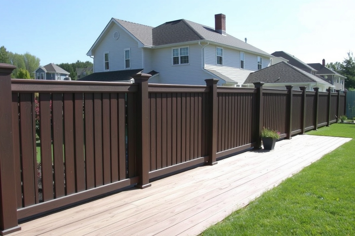 composite decking for fence