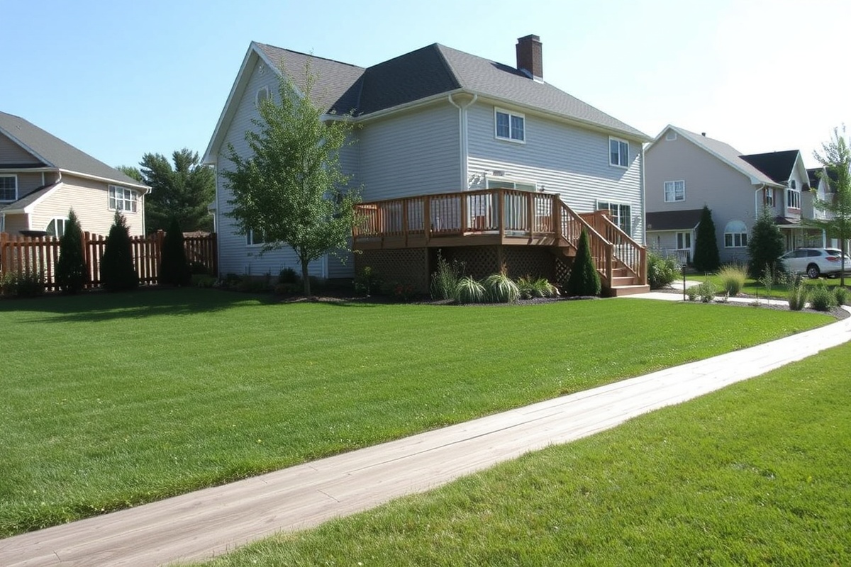 composite decking for lawn edging