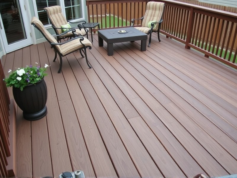 composite decking for less