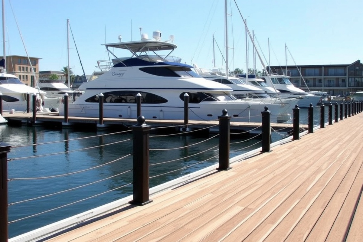Composite Decking for Marinas: A Cost-Effective Choice