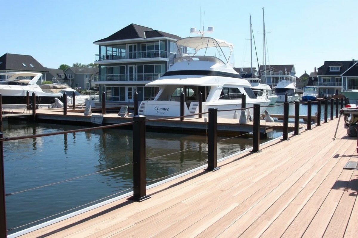 composite decking for marinas
