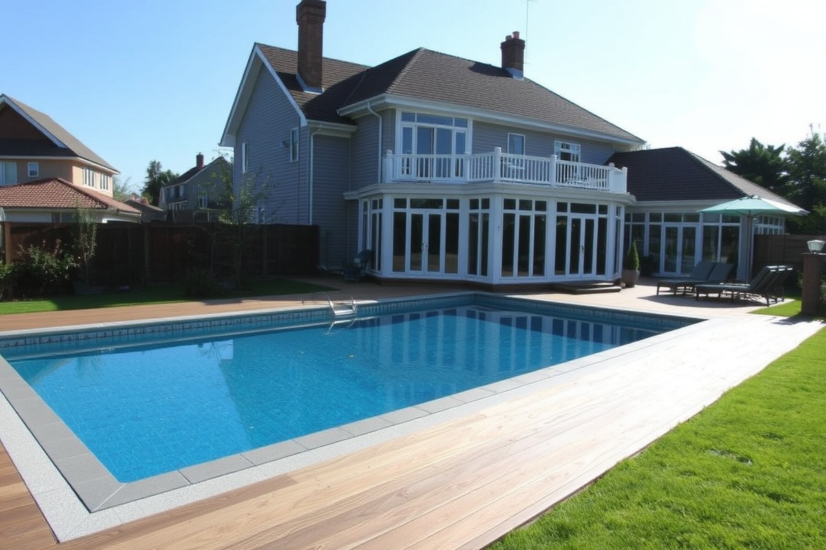 composite decking for pools