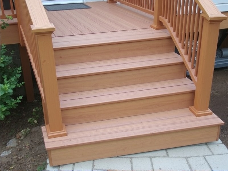 composite decking for stairs
