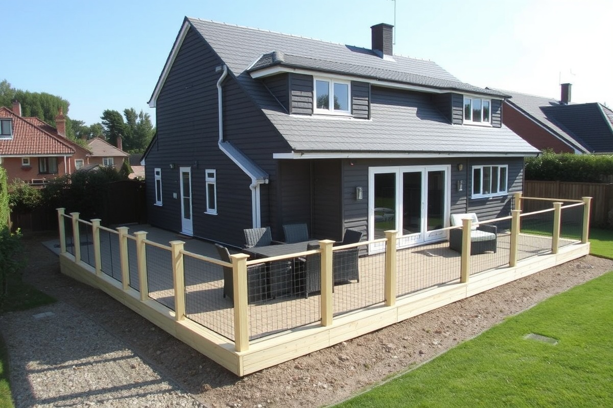 composite decking frame kit
