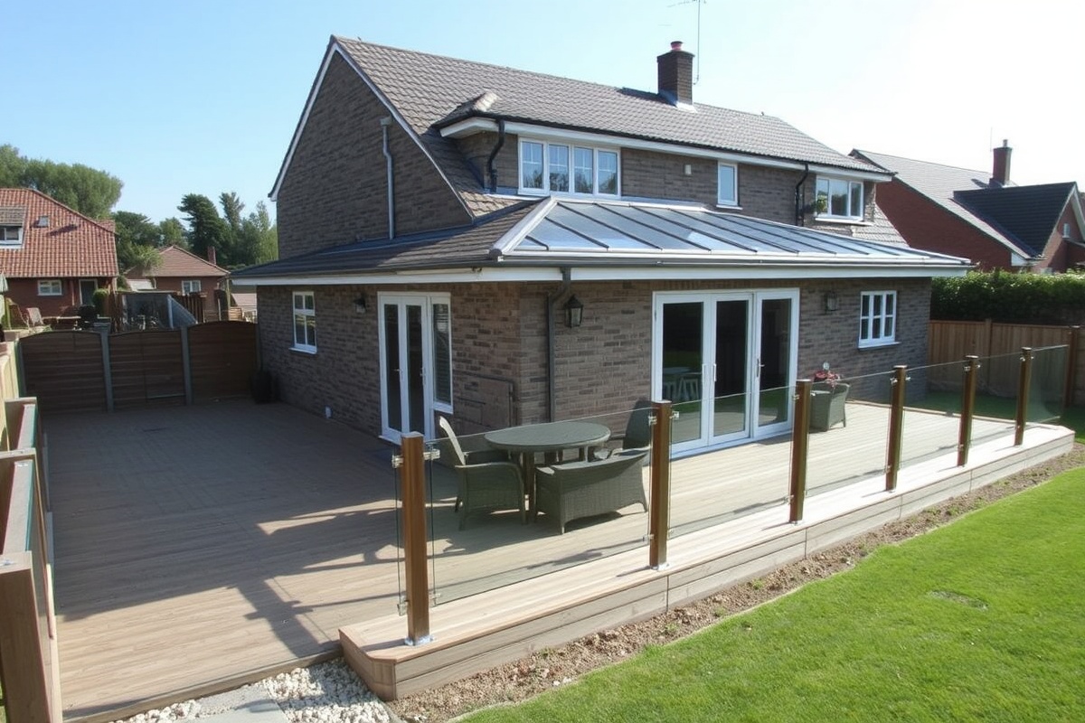 composite decking frame uk