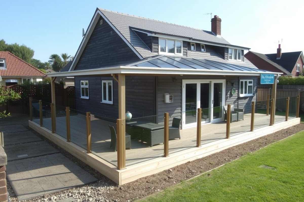 composite decking frame
