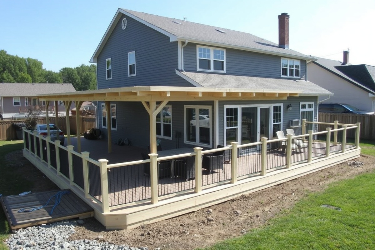 composite decking framing