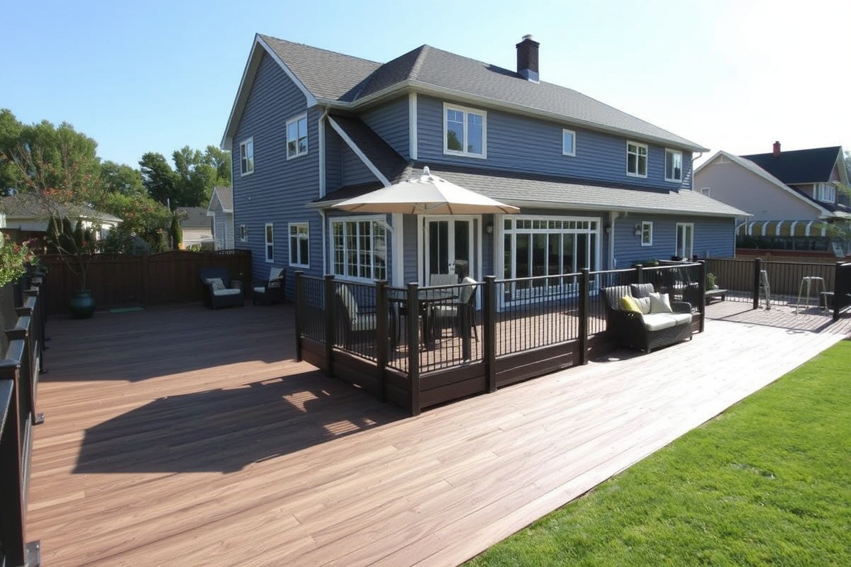 composite decking getting hot