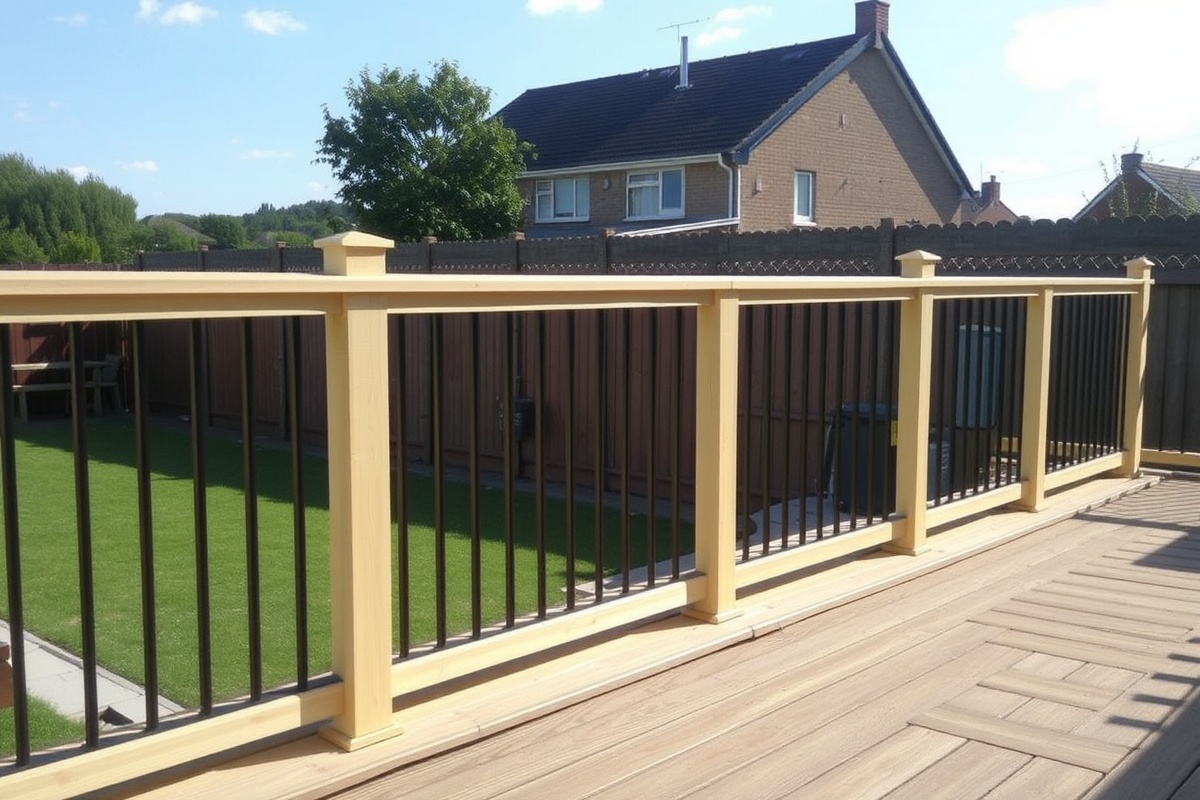 composite decking handrail kit