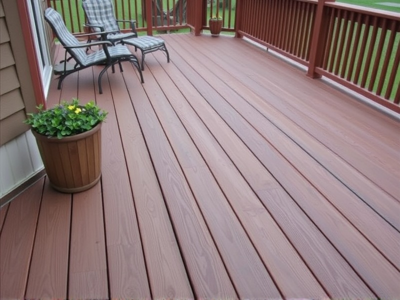 composite decking heat issues