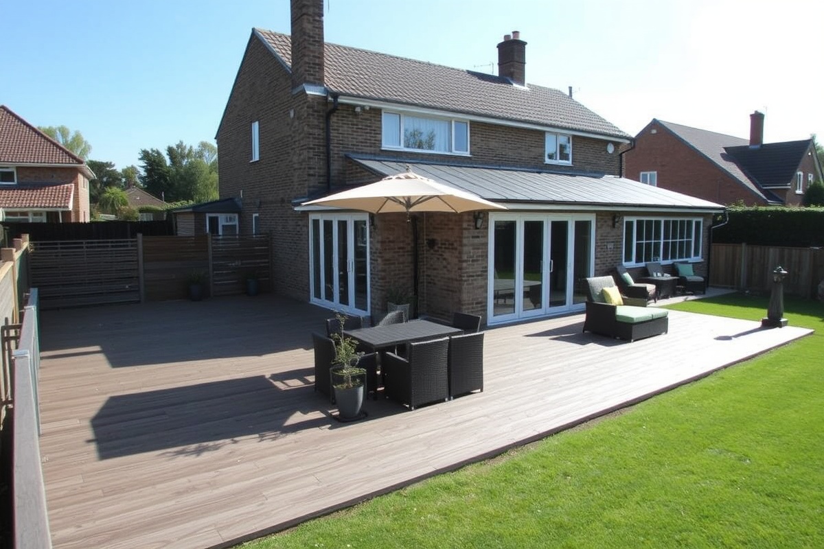 composite decking ideas uk