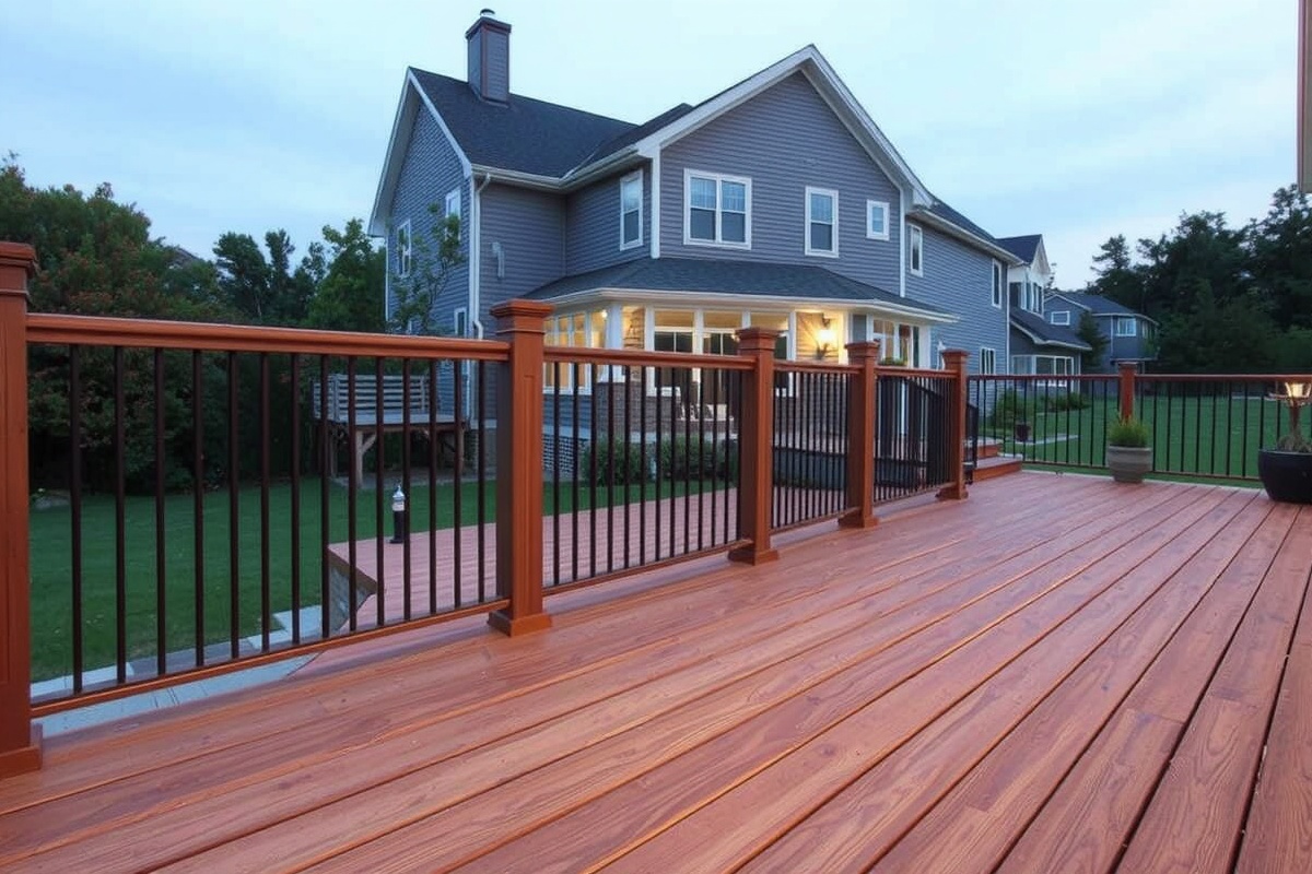 composite decking is it slippery