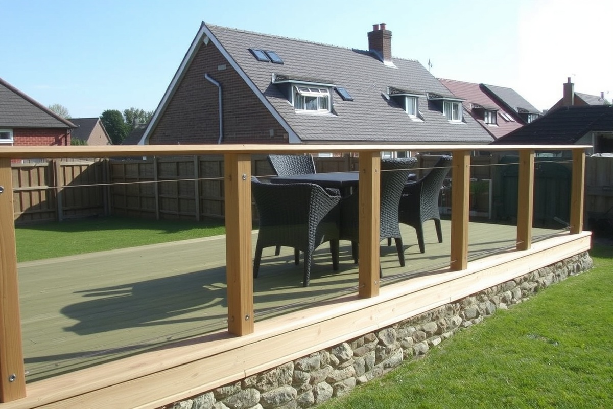 composite decking joist centres