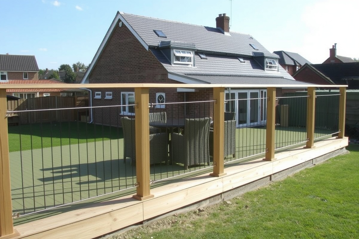 composite decking joist spacing uk
