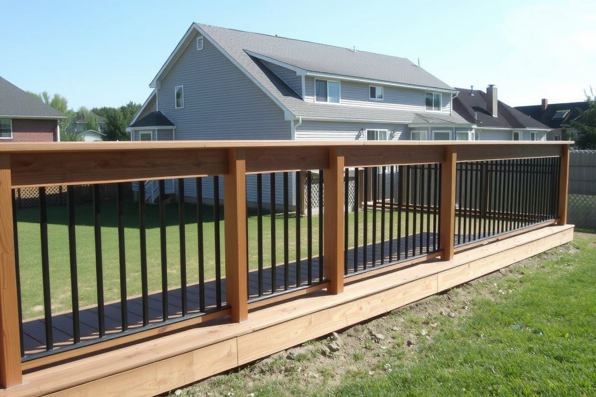 composite decking joist spacing
