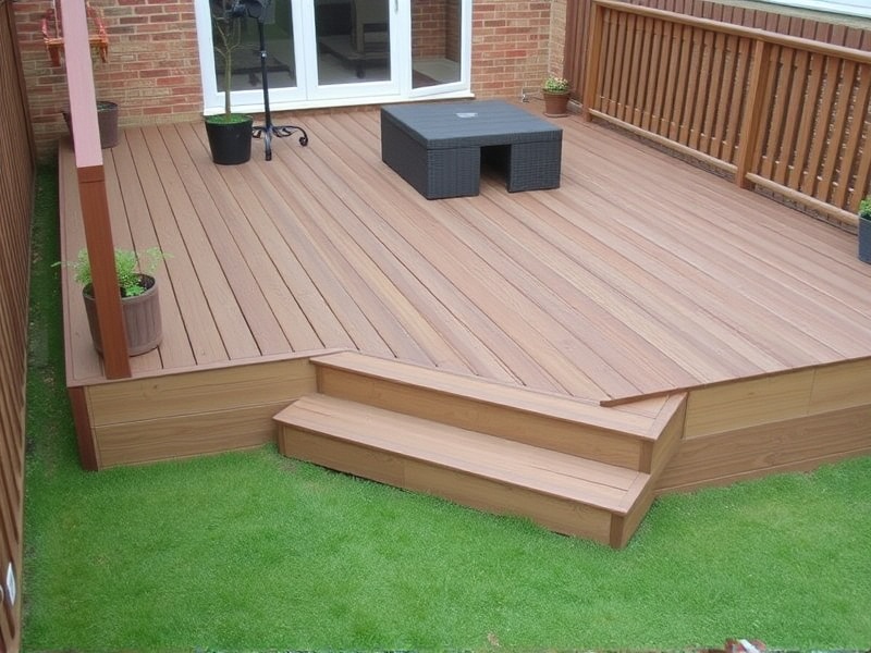 composite decking kits 4m x 3m