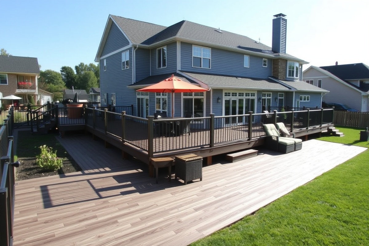 composite decking madison